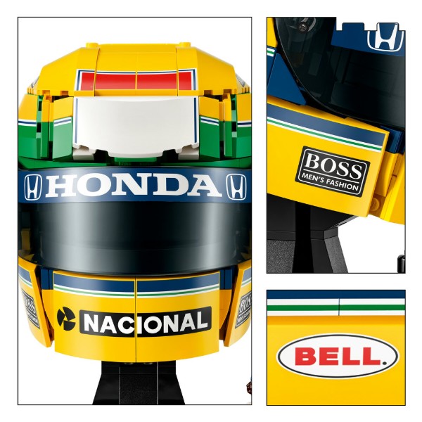 Фото - Конструктор LEGO Editions Formula 1 Шолом Айртона Сенни (43024)