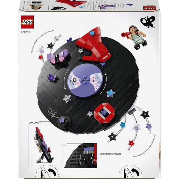 Фото - Конструктор LEGO Editions Music Вініл Олівії Родріґо (43028)