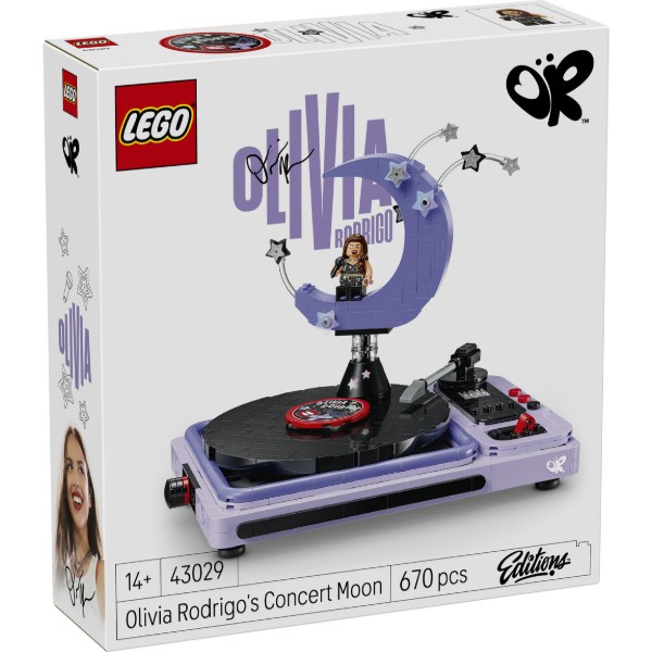 Фото - Конструктор LEGO Editions Music Місяць на концерті Олівії Родріґо (43029)