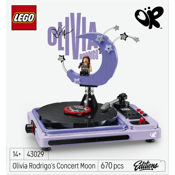 Фото - Конструктор LEGO Editions Music Місяць на концерті Олівії Родріґо (43029)