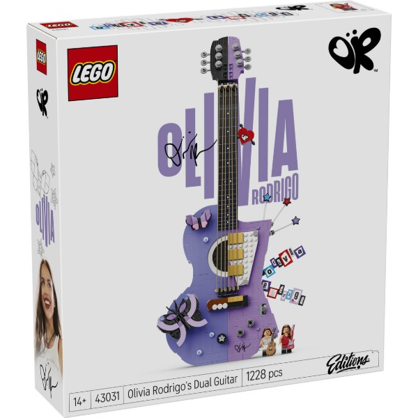Фото - Конструктор LEGO Editions Music Подвійна гітара Олівії Родріґо (43031)