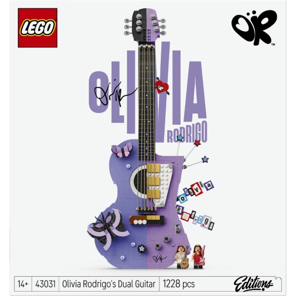 Фото - Конструктор LEGO Editions Music Подвійна гітара Олівії Родріґо (43031)