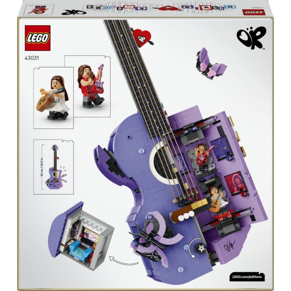 Фото - Конструктор LEGO Editions Music Подвійна гітара Олівії Родріґо (43031)