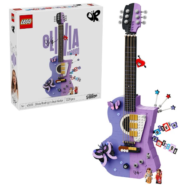 Фото - Конструктор LEGO Editions Music Подвійна гітара Олівії Родріґо (43031)