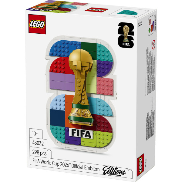 Фото - Конструктор LEGO Editions Football Официальная эмблема FIFA World Cup 2026™ (43032)