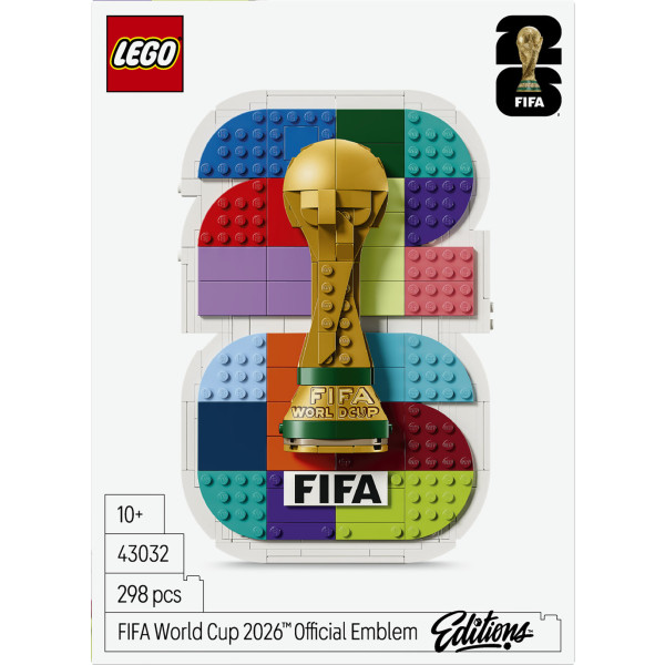 Фото - Конструктор LEGO Editions Football Официальная эмблема FIFA World Cup 2026™ (43032)