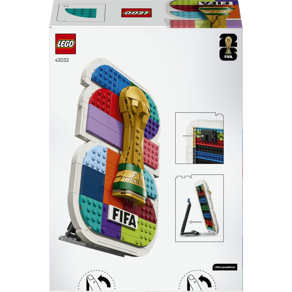 Фото - Конструктор LEGO Editions Football Официальная эмблема FIFA World Cup 2026™ (43032)