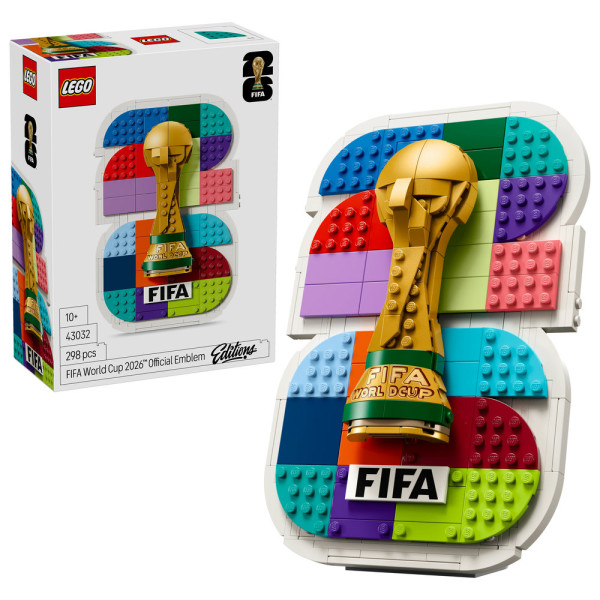 Фото - Конструктор LEGO Editions Football Официальная эмблема FIFA World Cup 2026™ (43032)