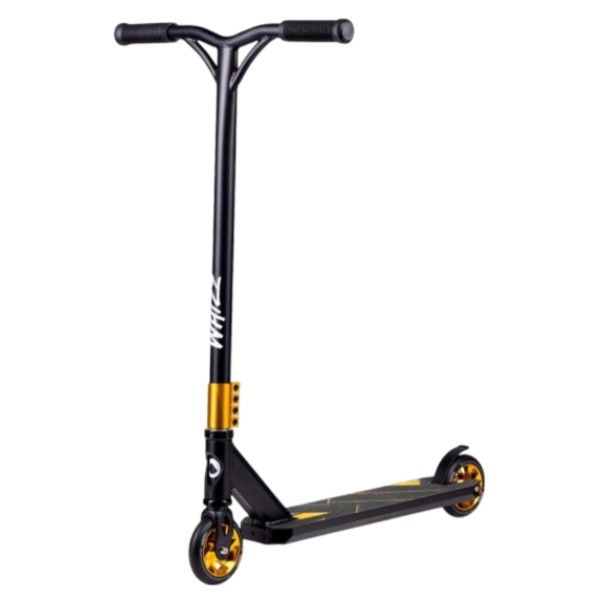 Фото - Двоколісний самокат Lionelo WHIZZ BLACK CARBON YELLOW