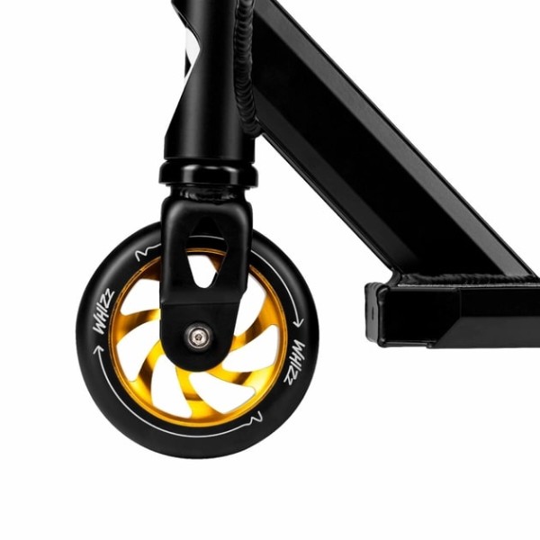 Фото - Двоколісний самокат Lionelo WHIZZ BLACK CARBON YELLOW