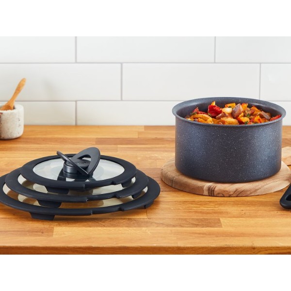 Фото - Кришка для посуду зі знімною ручкою Tefal L9846453 Ingenio 22 см