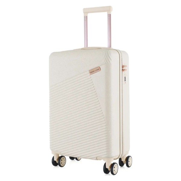 Фото - Чемодан Semi Line 20" (S) Ecru (T5757-2)
