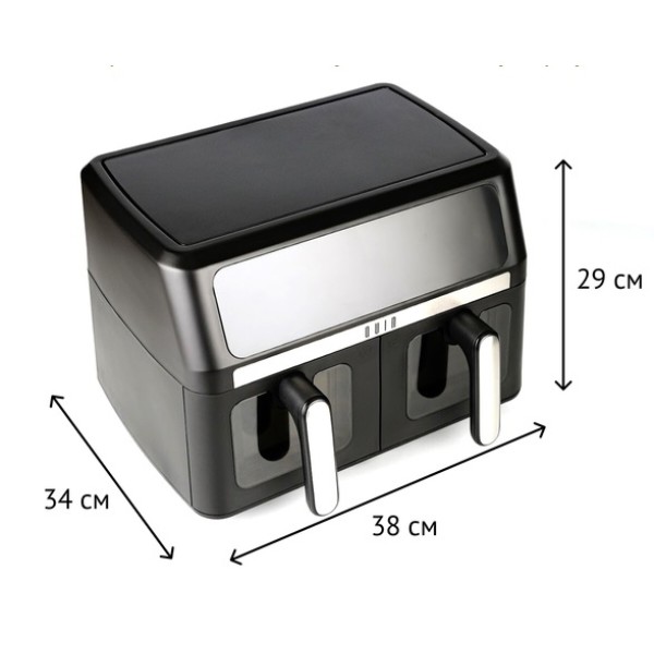Фото - Мультипечь QUIN Air Fryer Dual Zone (YJ-1105A)