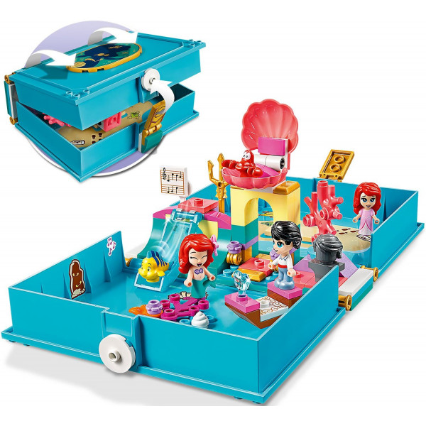Фото - Конструктор LEGO Disney Princess Книга сказочных приключений Ариель (43176)