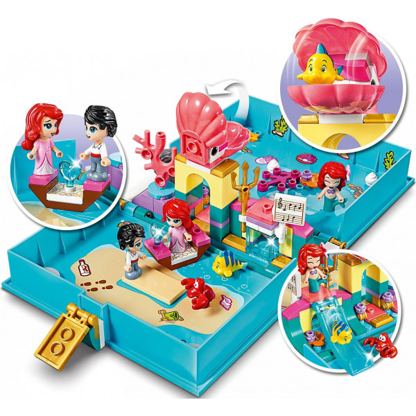 Фото - Конструктор LEGO Disney Princess Книга сказочных приключений Ариель (43176)