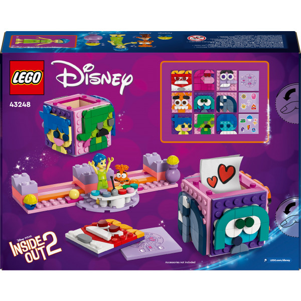 Фото - Конструктор LEGO ǀ Disney Кубики эмоций с Мыслями навыворот 2 от Pixar (43248)