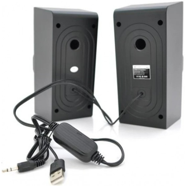 Фото - Комп'ютерна акустика звичайна 2.0 Kisonli U-9003/23412 Black