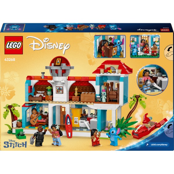 Фото - Конструктор LEGO │ Disney Classic Пляжный дом Лило и Стич (43268)
