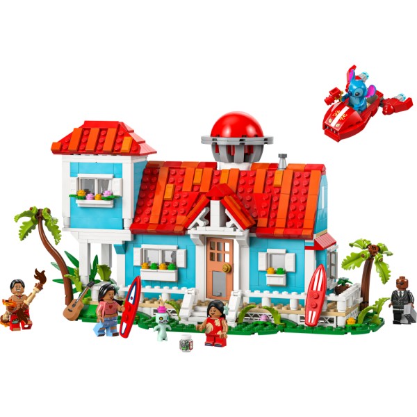 Фото - Конструктор LEGO │ Disney Classic Пляжный дом Лило и Стич (43268)