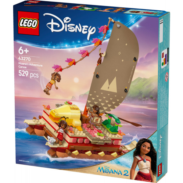 Фото - Конструктор LEGO │Disney Princess Пригодницьке каное Ваяни (43270)