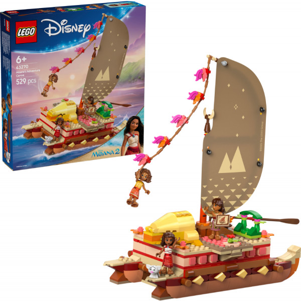 Фото - Конструктор LEGO │Disney Princess Пригодницьке каное Ваяни (43270)