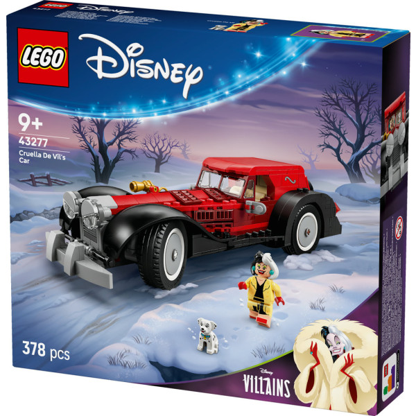 Фото - Конструктор LEGO Disney Classic Автомобіль Лютелли де Віль (43277)