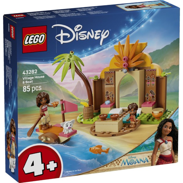 Фото - Конструктор LEGO  Disney Princess Сільський будинок і човен (43282)