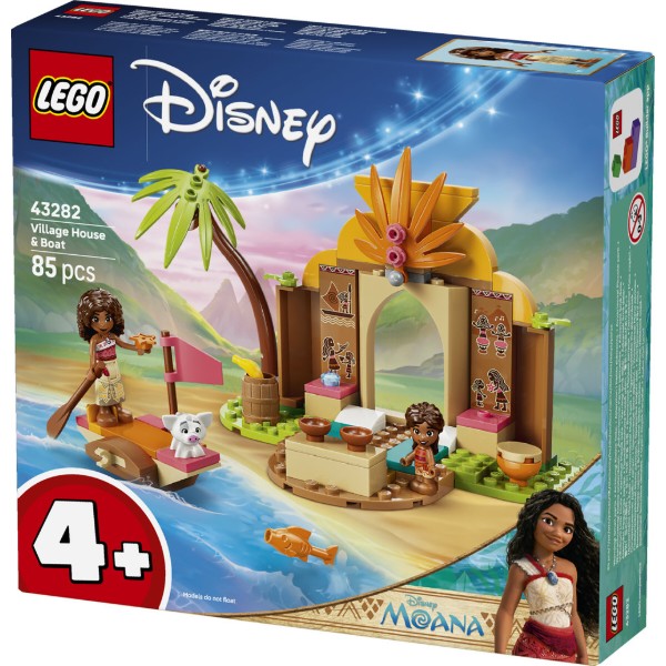 Фото - Конструктор LEGO  Disney Princess Сільський будинок і човен (43282)