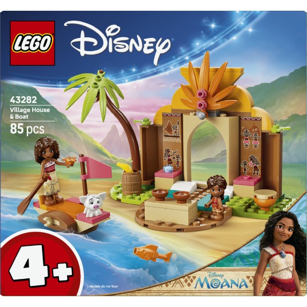 Фото - Конструктор LEGO  Disney Princess Сільський будинок і човен (43282)