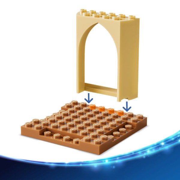Фото - Конструктор LEGO  Disney Princess Сільський будинок і човен (43282)