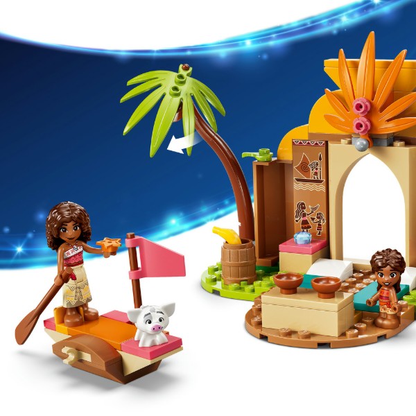 Фото - Конструктор LEGO  Disney Princess Сільський будинок і човен (43282)