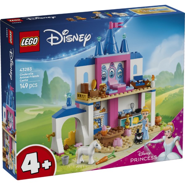 Фото - Конструктор LEGO  Disney Princess Замок Попелюшки та її друзів-тварин (43283)