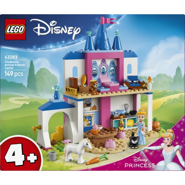 Фото - Конструктор LEGO  Disney Princess Замок Попелюшки та її друзів-тварин (43283)