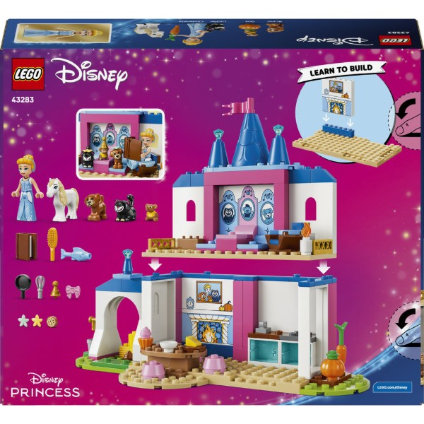 Фото - Конструктор LEGO  Disney Princess Замок Попелюшки та її друзів-тварин (43283)