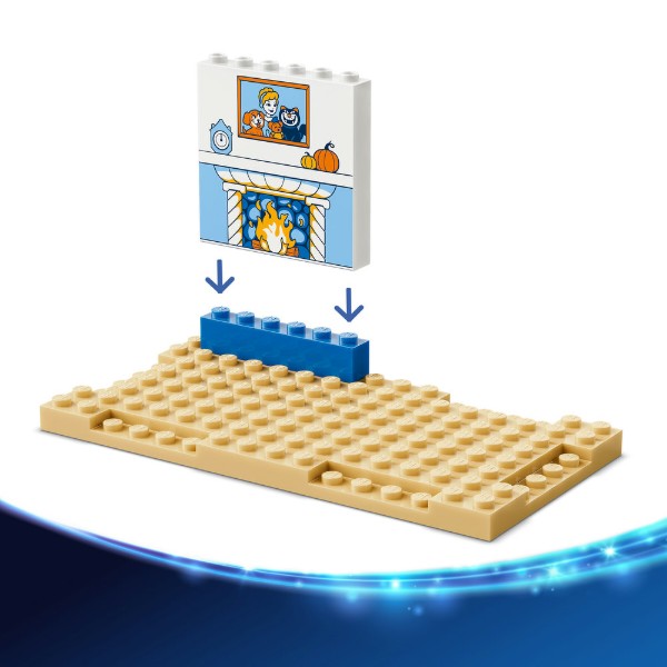 Фото - Конструктор LEGO  Disney Princess Замок Попелюшки та її друзів-тварин (43283)