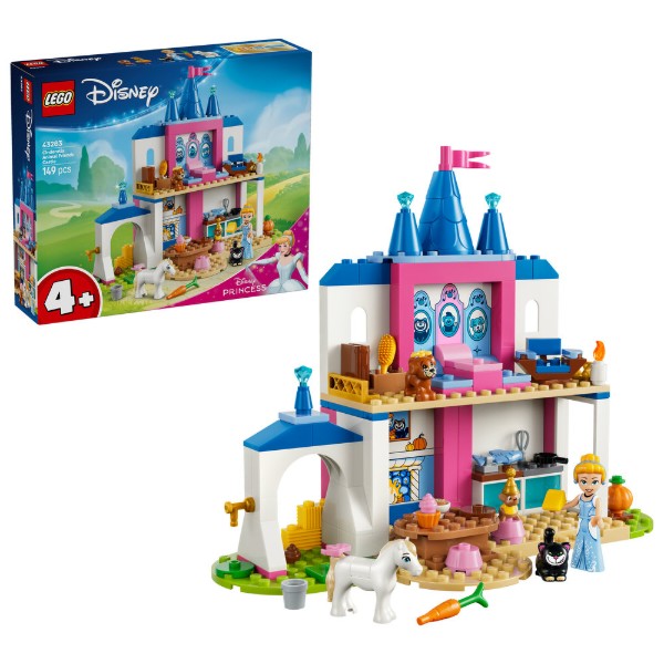 Фото - Конструктор LEGO  Disney Princess Замок Попелюшки та її друзів-тварин (43283)