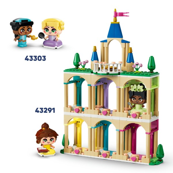 Фото - Конструктор LEGO  Disney Princess Мініпринцеси Анна та Ельза (43284)