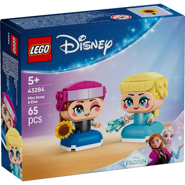 Фото - Конструктор LEGO  Disney Princess Мініпринцеси Анна та Ельза (43284)