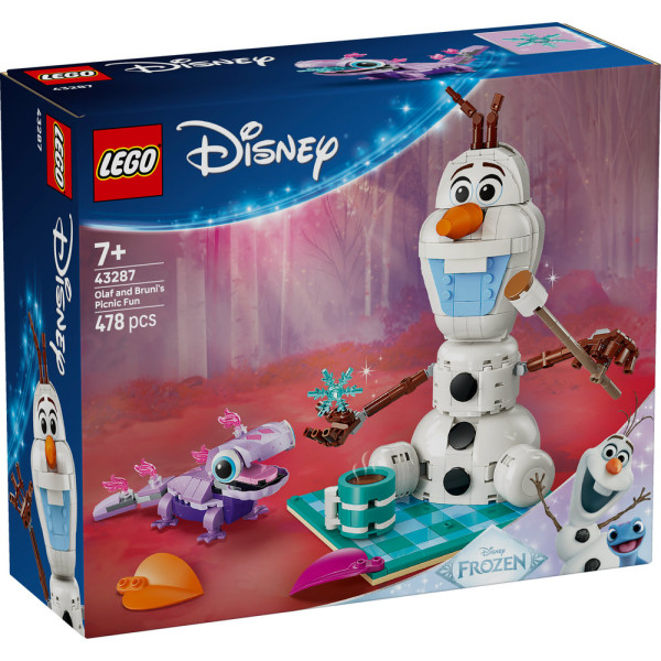 Фото - Конструктор LEGO  Disney Princess Веселощі на пікніку Олафа та Бруні (43287)