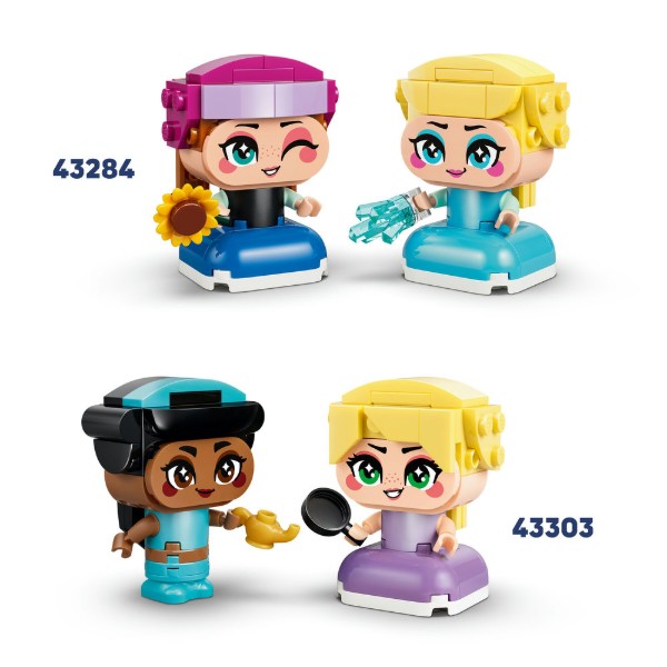 Фото - Конструктор LEGO  Disney Princess Мініпринцеси Анна та Ельза (43284)