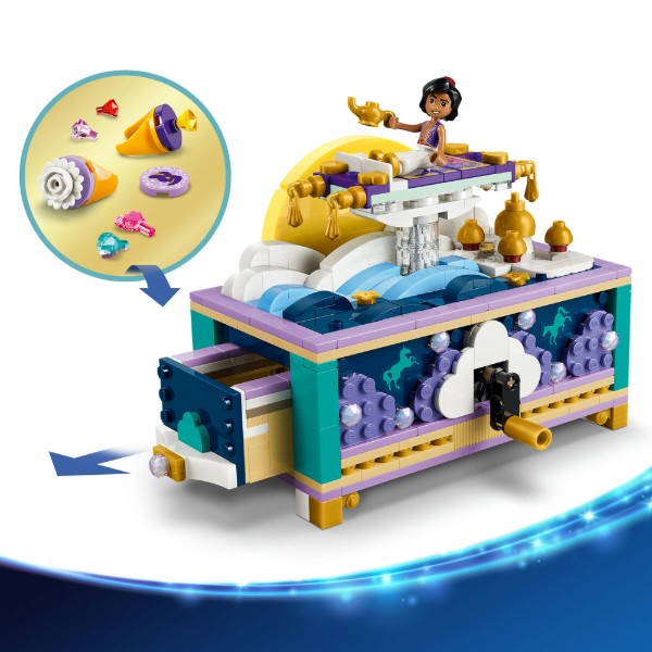 Фото - Конструктор LEGO  Disney Princess Скринька для коштовностей Жасмін (43295)