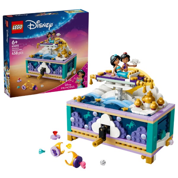 Фото - Конструктор LEGO  Disney Princess Скринька для коштовностей Жасмін (43295)