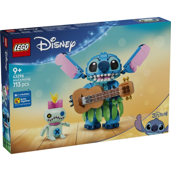 Фото - Конструктор LEGO  Disney Classic Стіч і Страхопудка (43296)