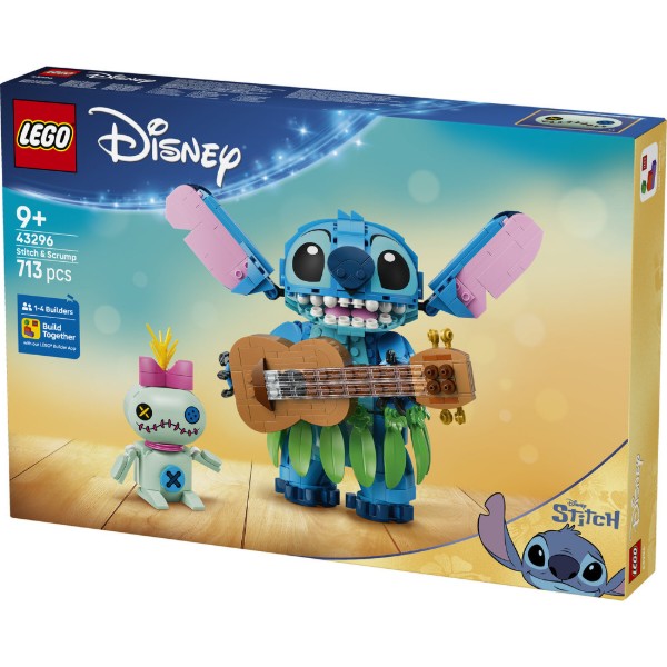 Фото - Конструктор LEGO  Disney Classic Стіч і Страхопудка (43296)