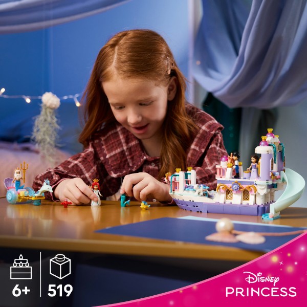 Фото - Конструктор LEGO  Disney Princess Королівський весільний човен Аріель (43299)