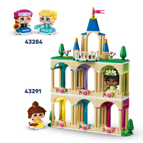 Фото - Конструктор LEGO  Disney Princess Мініпринцеси Анна та Ельза (43284)