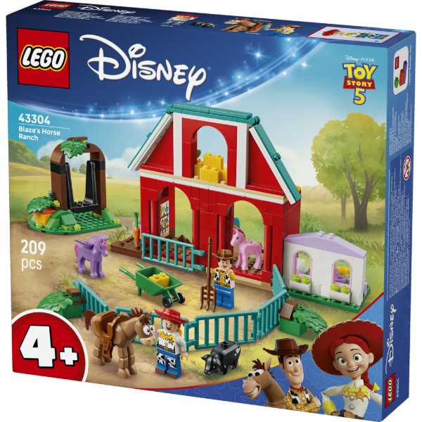 Фото - Конструктор LEGO Disney Pixar Конное ранчо Блейза (43304)