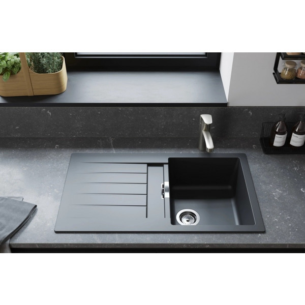 Фото - Мийка кухонна+змішувач Hansgrohe S520-F345 + Zesis M33 (43356800)