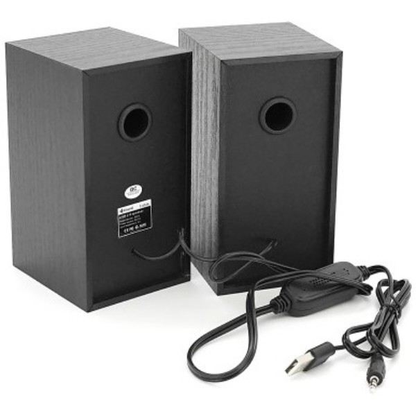 Фото - Компьютерная акустика обычная 2.0 Kisonli T-002A-Bl Black
