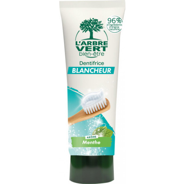 Фото - Зубна паста L'Arbre Vert Відбілююча зі смаком м'яти 75 мл (3450601040139)